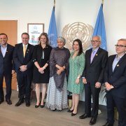 Reunião da FNP com vice-secretária-geral da ONU, Amina Mohammed